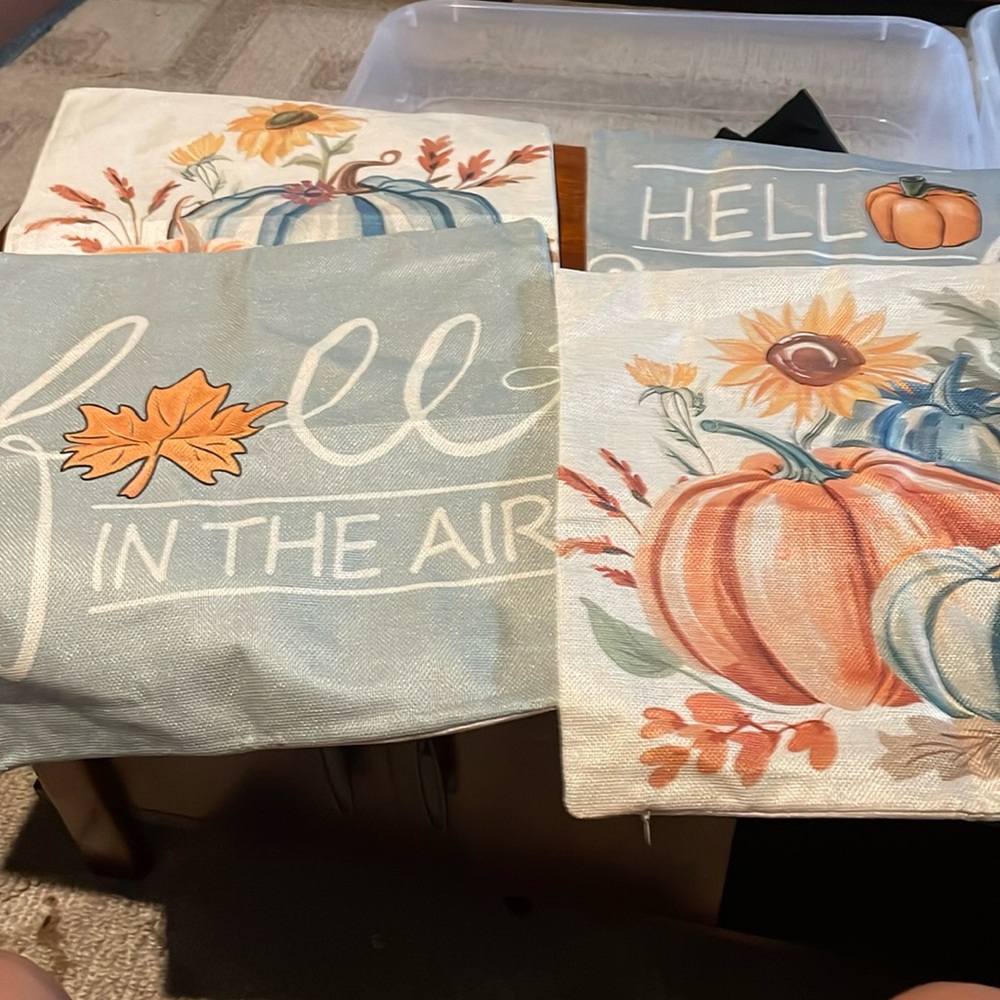 Pillowcases 18 x 18